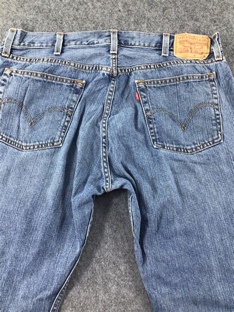 Vintage Levis 527 Low Boot Cut Jeans 37 X 29 Etsy