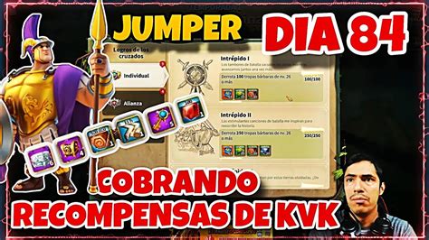 Jumper Serie Dia Cobrando Recompensas De Kvk Rise Of Kingdoms