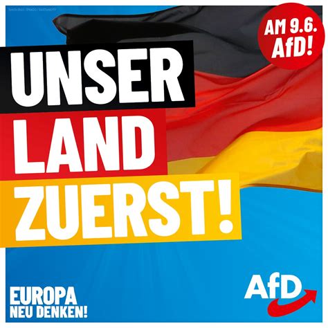 Warum AfD zur Europawahl Unser Land zuerst Carsten Hütter MdL Sachsen