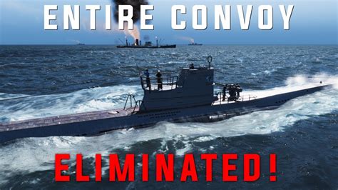 Destroying An Entire Convoy UBOAT Gameplay YouTube