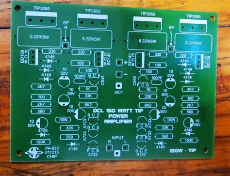 PCB AMPLI POWER OCL 150 WATT STEREO Lazada Indonesia