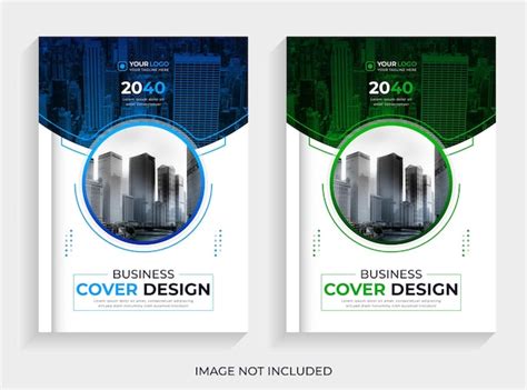 Premium Vector Modern Creative Professional Annual Book Cover Design