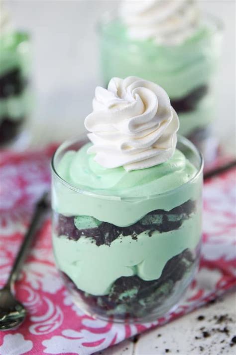 Grasshopper Parfaits Bring Together Chocolate And Mint In A Terrific No