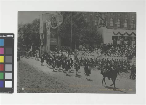 Der Kaiser Huldigungs Festzug Wien 1908 Historischer Teil 9 Gruppe