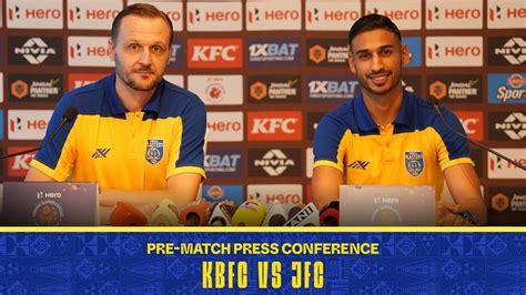 Kbfc Vs Jfc Pre Match Press Conference Kbfc Tv Youtube