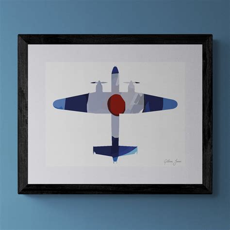 Avro Manchester RAF Ensign Print – Gillian Jones Designs