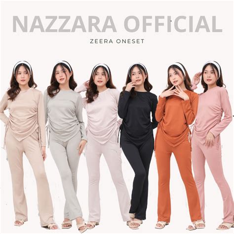 Jual Zeera Oneset Cutbray Knit Premium Setelan Wanita Terbaru One