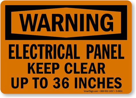 Electrical Panel Signs - Free Shipping on $25