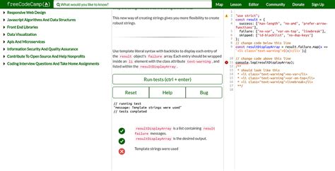 Need Assistance In Create Strings Using Template Literals Javascript