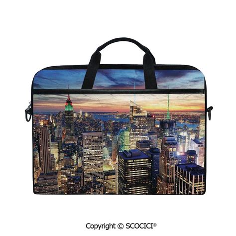 Portable Ultrabook Soft Sleeve Laptop Bag Case Cover Skyline Of Nyc