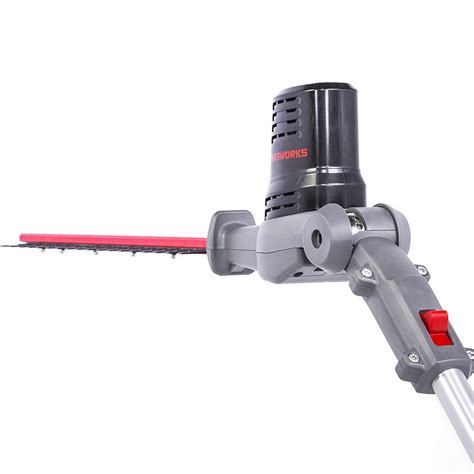 Powerworks V Inch Blade Cordless Pole Hedge Trimmer Tool Only