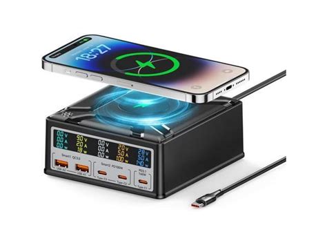 Usb Charging Station W Ports Fast Usb C Charging Station W