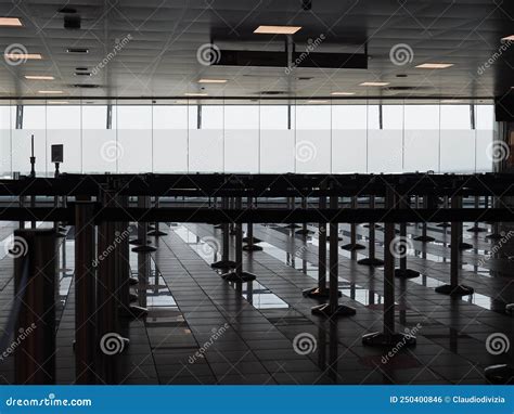 airport queue lines editorial photo image  transport