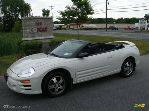 2004 Dover White Pearl Mitsubishi Eclipse Spyder Gs 31204409 Photo 2