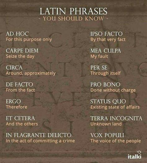 Pin By Kathy Mix On Words Letters Symbols Latin Phrases Latin