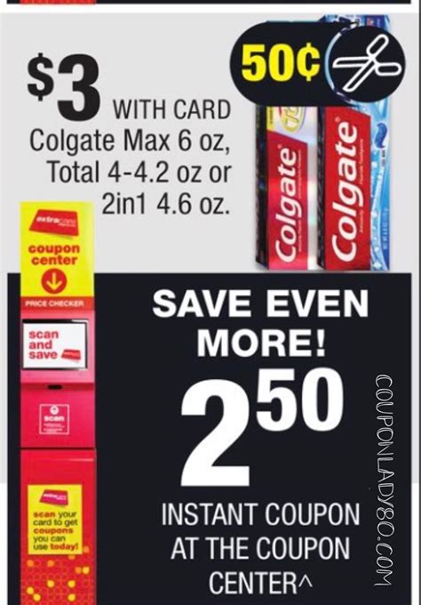 Free Printable Colgate Toothpaste Coupon