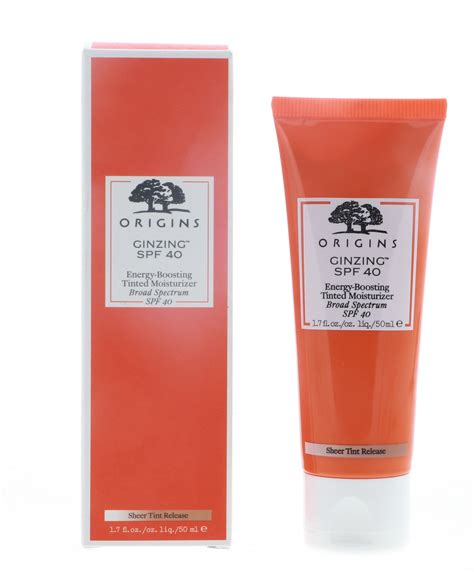 Origins Ginzing Energy Boosting Tinted Moisturizer Spf Oz