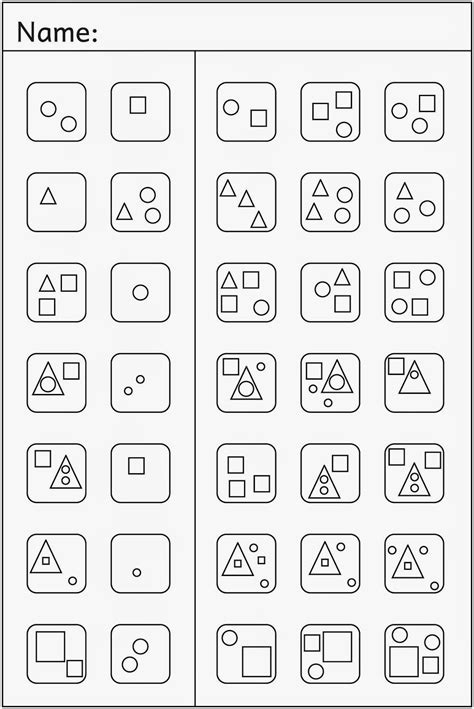 Noch Eine Minizugabe Visual Perception Activities Preschool