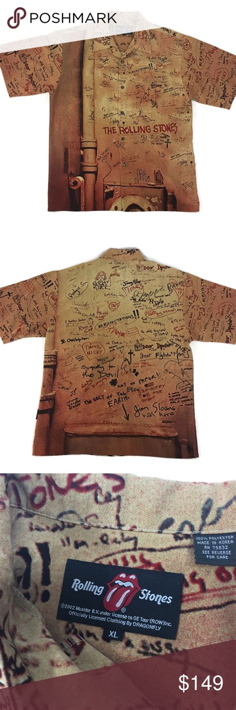 🚫sold🚫 Rolling Stones Beggars Banquet Shirt Xl Rolling Stones