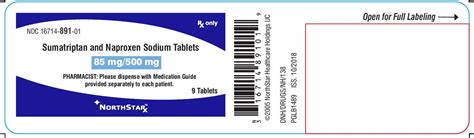 Sumatriptan And Naproxen Fda Prescribing Information Side Effects And Uses