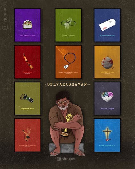 Selvaraghavan Movies | Movie posters minimalist, Iconic movie posters ...