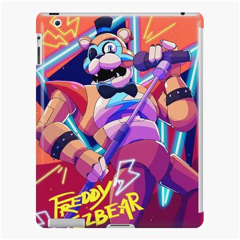 Fnaf Security Breach Glamrock Freddy Rockstar Freddy Ipad Case Skin