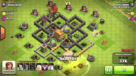 Coc Attaque Full Ballon Youtube