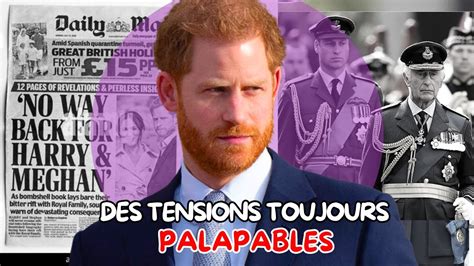 Le prince Harry en froid avec Charles III et William Ce problème de