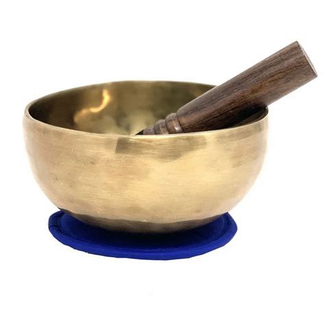 Round Semi Hemispherical Shape Golden Singing Bowl At Rs Piece In