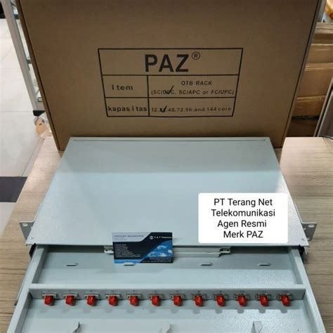 Jual Paz Odf Otb Rack Core Fc Upc Full Set Pas Jakarta Pusat Tnt