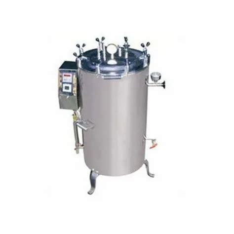 Double Wall Litre Vertical Laboratory Autoclave Automation Grade