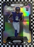 Jordan Addison Prizm Black White Checker Ssp Price Guide