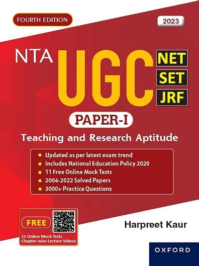 NTA UGC NET SET JRF Paper I Teaching And Research Aptitude HARPREET