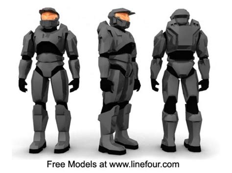 Halo Masterchief - 3D Model - ShareCG