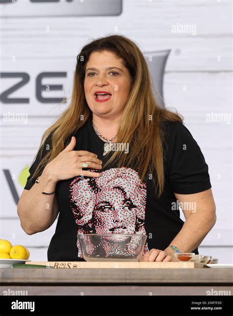 Miami Beach Fl February Alex Guarnaschelli Is Seen During Her