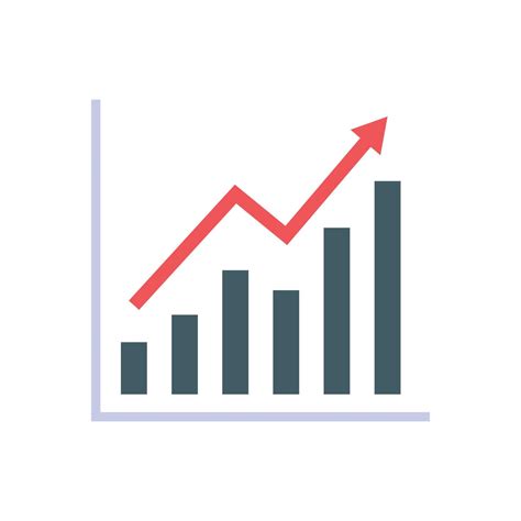 Graphical representation of a vertical bar chart 16182121 Vector Art at ...