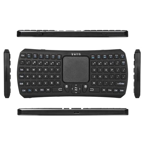 Ergonomic Design Mini Portable Wireless Remote Bluetooth Keyboard with ...