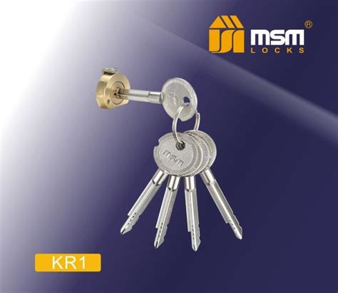 Цилиндровый механизм MSM с крестообразным ключом KR1 (для MSM, FAYN ...