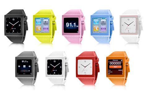 HEX iPod Nano 6G Watch Band | Gadgetsin