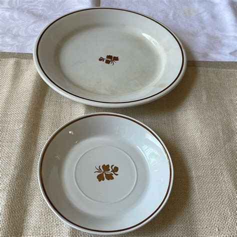 Royal Ironstone Dining Antique S Alfred Meakin Tea Leaf Royal