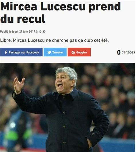 Decizie Surprinzatoare A Lui Mircea Lucescu Dupa Despartirea De Zenit