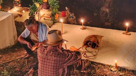 VELADA EN EL PANTEÓN CHALCO AXTLA DE TERRAZAS UNA TRADICIÓN QUE