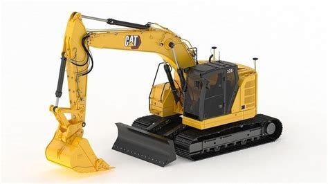 Cat 325 Hydraulic Excavator 3D model | CGTrader