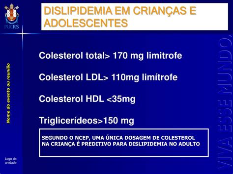 Ppt Fatores De Risco Cardiovascular Em CrianÇas E Adolescentes