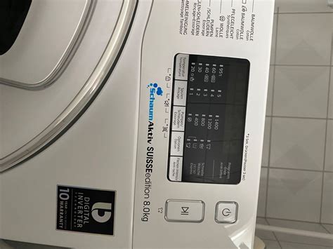 Samsung Waschmaschine Schaumaktiv Suisseedition 80 Kg Kaufen Auf Ricardo