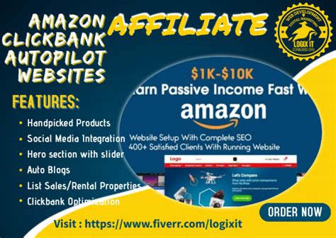 Create Amazon Affiliate Website Clickbank Affiliate Autopilot Website