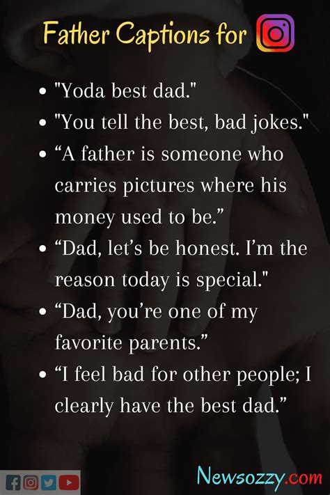 68 Quote Father S Day Captions For Instagram