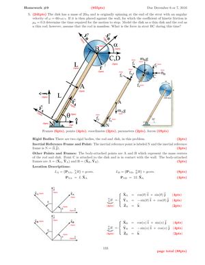 Hw Sol Solutions For Hw Pts The Space Satellite In Fig