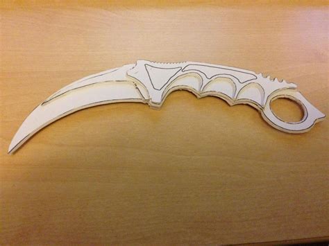 CSGO Karambit Knife Papercraft By Hujohner On DeviantArt