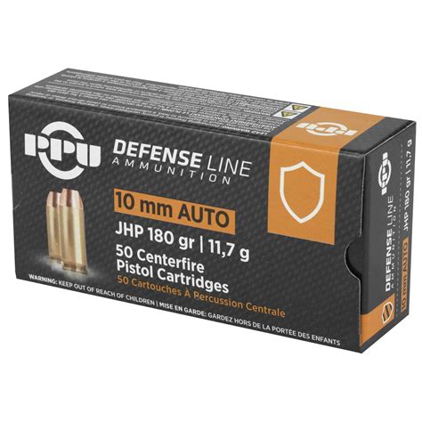 Ppu Ppd Defense Mm Auto Gr Jacketed Hollow Point Jhp Bx